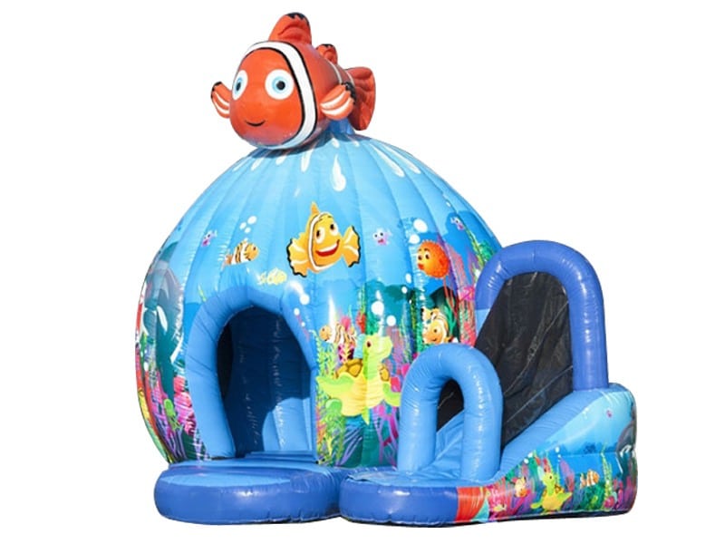 E132010 Seaworld Bouncy Castle - Image 1