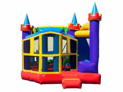 Wacky Castle 5 in 1 Module Commercial Inflatable Combo