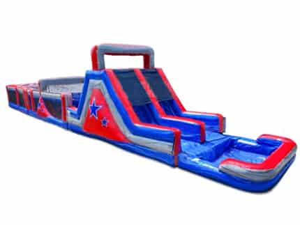Mega Infusion Inflatable Obstacle 1-2-3 with Pool