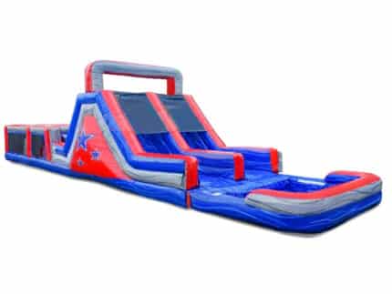 Mega Infusion Inflatable Obstacle 1 and 3 with Pool