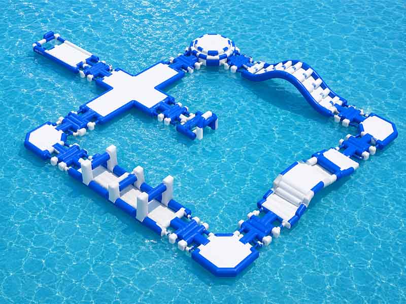 E109113 Floating Inflatable Water Park - Image 1