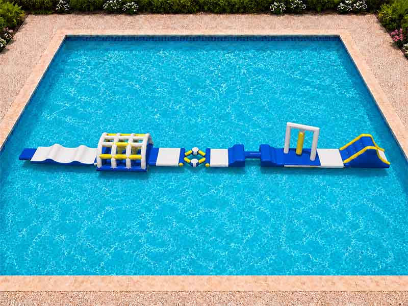 E109121 Commercial Pool Obstacle Course - Image 1