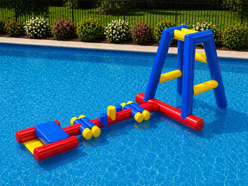 E109132 Tarzan Inflatable Pool Obstacle Course - Image 1