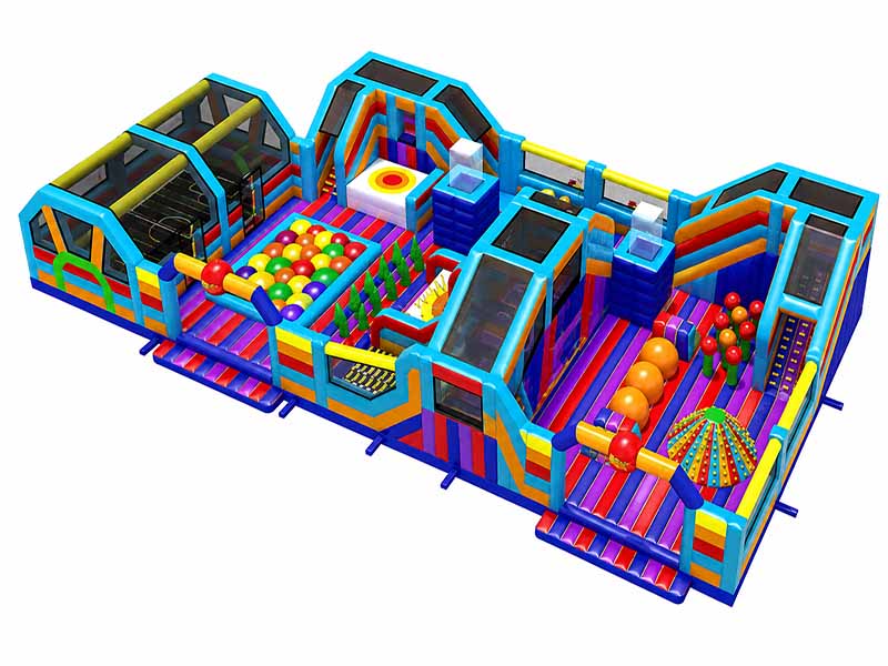 E110106 Big Fun Playground Inflatable Park - Image 1